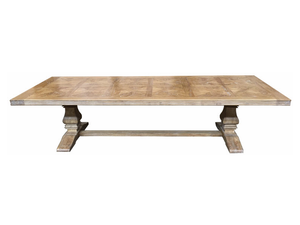 Hamptons Parquetry Elm dining table