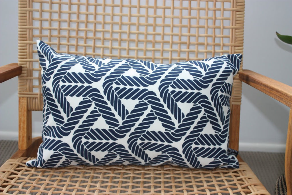 Navy Topsail Outdoor/Indoor Cushion cover