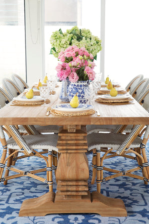 Solid Oak Extension Dining Table, Hamptons Dining Table Australia, Extendable Dining Table, Natural Oak Dining Table, Pedestal Dining Table, Luxury Dining Furniture, Large Dining Table, Hamptons Furniture Australia, Coastal Dining Furniture, Oak Dining Table Australia, extension dining table