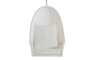 Scoop Pod Hanging Chair white interior collections