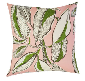 Tropical 2 tone Leaves - Outdoor/Indoor Cushion Cover