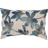 Linen Blue Tulip Cushion
