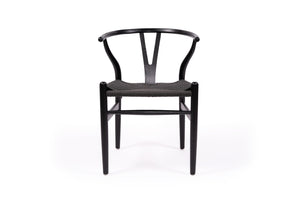 Hans J Wegner Designer Replica Chair – Black