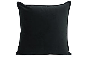 black velvet cushion, black cushion, velvet cushion, NF Living, Interior Collections