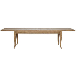 Cholet Double Extension dining table - natural