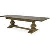 Reims Double Extension Pedestal Dining Table