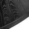 Liverpool Round Dining Table - black