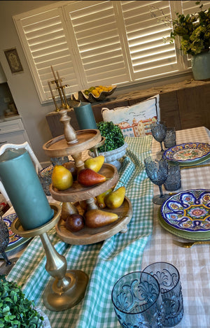 Coastal hamptons tablecloth, French linen plaid tablecloth, checked tablecloth, French linen tablecloths, 100% natural linen tablecloths, rust tablecloth, beige linen tablecloth, beige plaid tablecloth, taupe linen tablecloth, hamptons tablecloth, natural plaid tablecloth, Interior Collections tablecloth, Dining Table Artistry, designer tablecloth, Creative Tablescapes, Elevate Dining Experience, stunning tablecloths, indoor outdoor tablecloths, Easter tablecloth, Christmas tablecloth