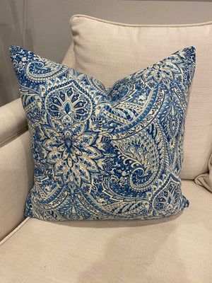 Coastal Paisley Cushion Cover