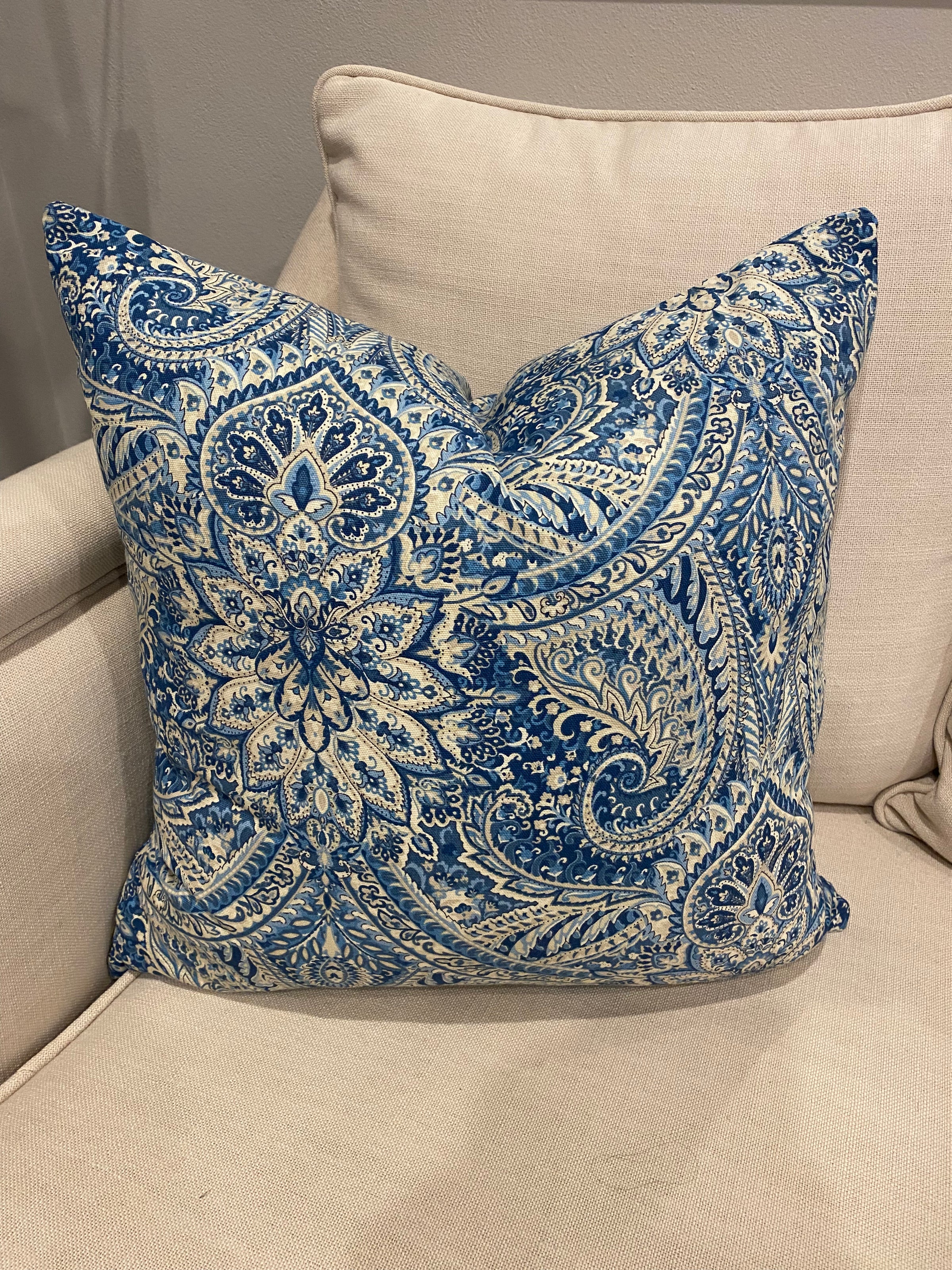Paisley clearance cushion covers