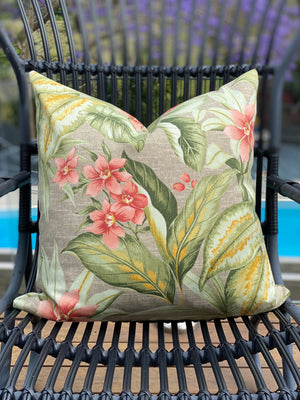 Hawaiian - Outdoor/Indoor Cushion Cover
