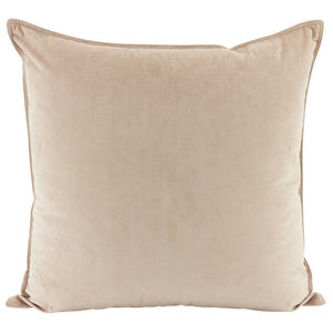 nude velvet cushion, cream cushion, velvet cushion, NF Living, Interior Collections, natural velvet cushion, high end velvet cushion, luxury cushion