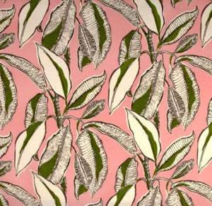 Tropical 2 tone Leaves - Outdoor/Indoor Cushion Cover