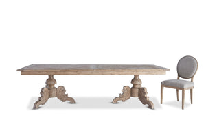 Valence Extension dining table - natural