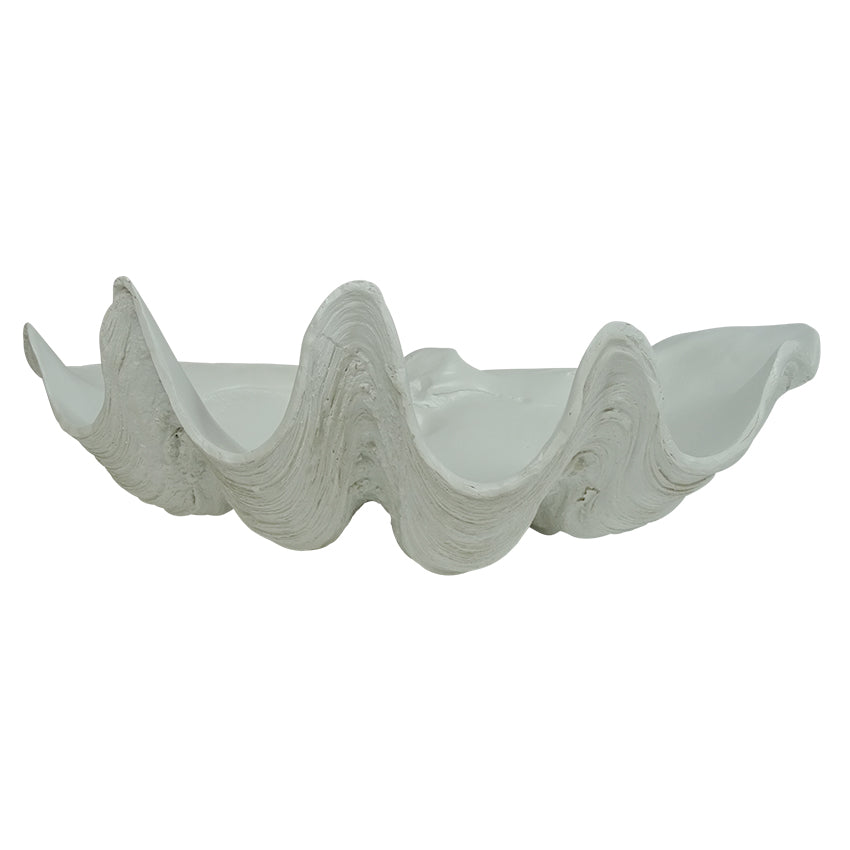 Clam Shell White 68cm – Alfresco Emporium